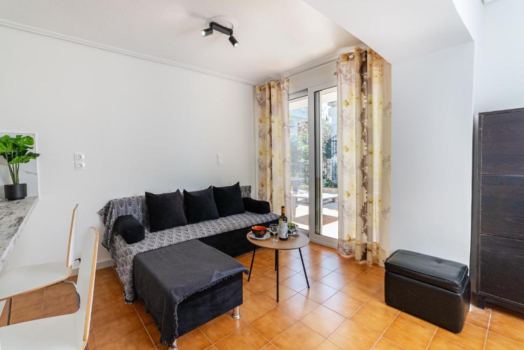 Posezení v ubytování Chris Guesthouses