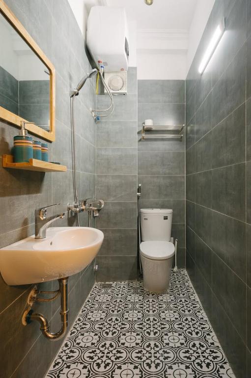 Koupelna v ubytování Homestay Lăng Bác