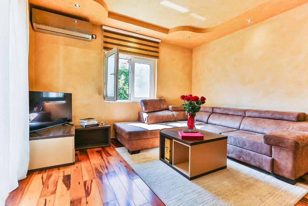 Posezení v ubytování Montesun Holiday Novak Home