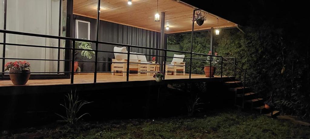 Zahrada ubytování Barnhouse Container Cottage in Tigoni