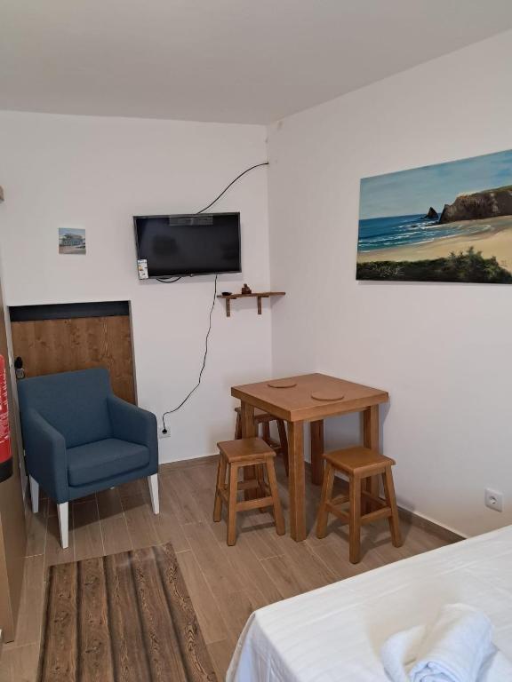 TV a/nebo společenská místnost v ubytování Casa Dorita