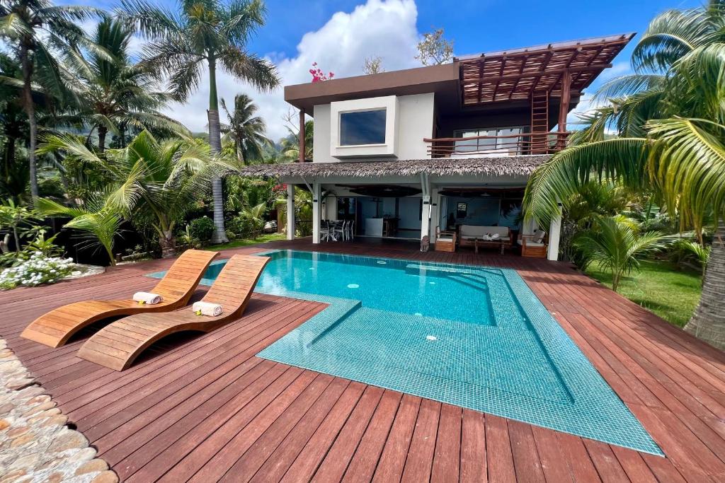 Villa Iti - 3BR Oceanfront Villa w Beautiful Pool - photo 9 - Moorea, Polynésie