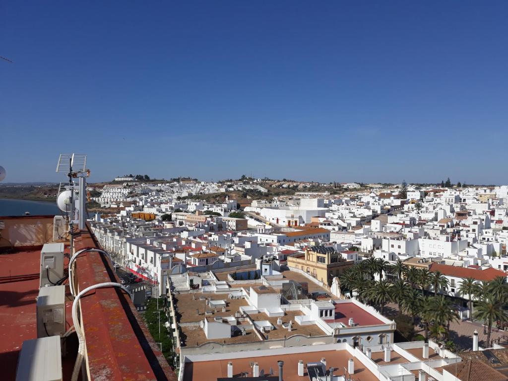 Nespecifikovaný výhled na destinaci Ayamonte nebo výhled na město při pohledu z apartmánu