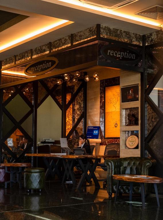 Restaurace v ubytování Avec Hotel