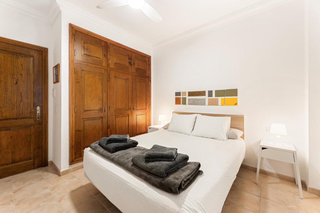 Postel nebo postele na pokoji v ubytování Home2Book La Casita del Puerto, PlayaBlanca