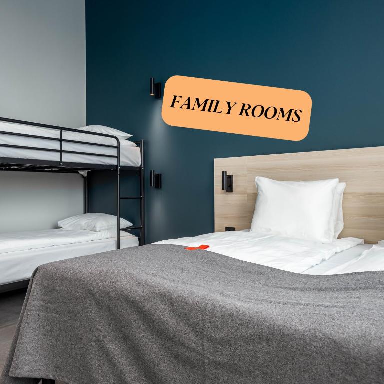 Postel nebo postele na pokoji v ubytování Citybox Tallinn City Center