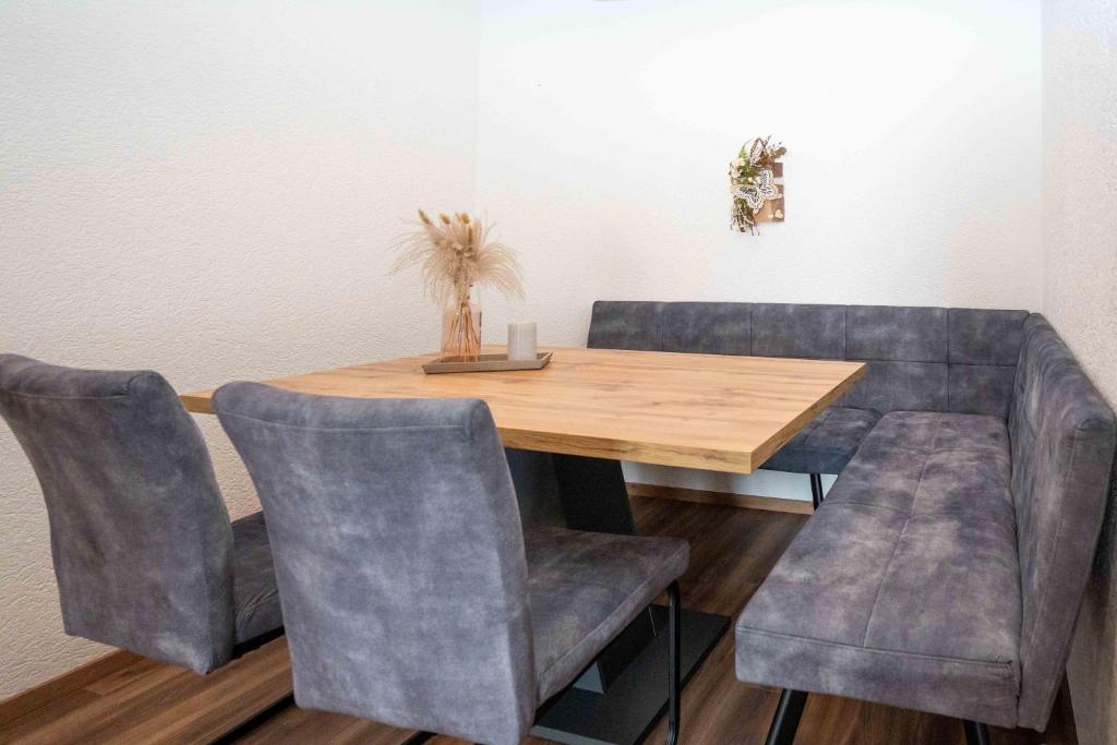 Posezení v ubytování Ferienhaus Glöckner