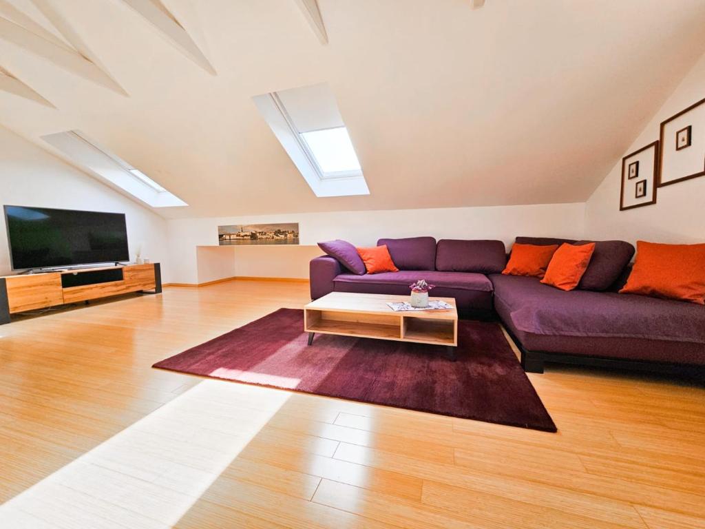 TV a/nebo společenská místnost v ubytování Molnar Resort Villa Mimoza & Apartment Nea