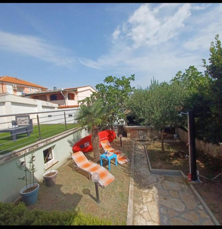 Zahrada ubytování Apartments Sava