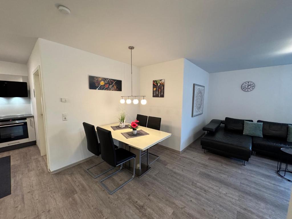 Posezení v ubytování Ferienwohnung Bachmann