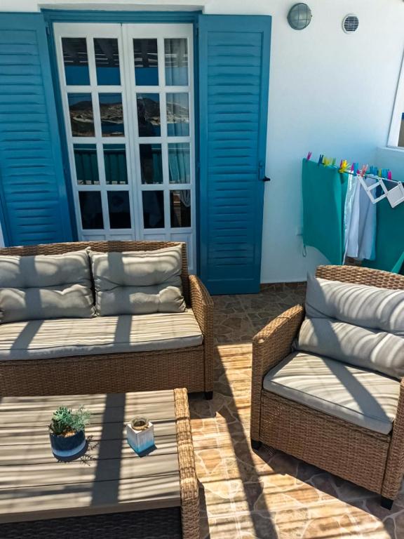 Posezení v ubytování Seaside Residence Kiki Prassa,Kimolos