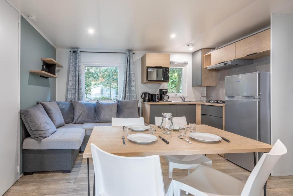 Køkken eller tekøkken på Mobil Home 150