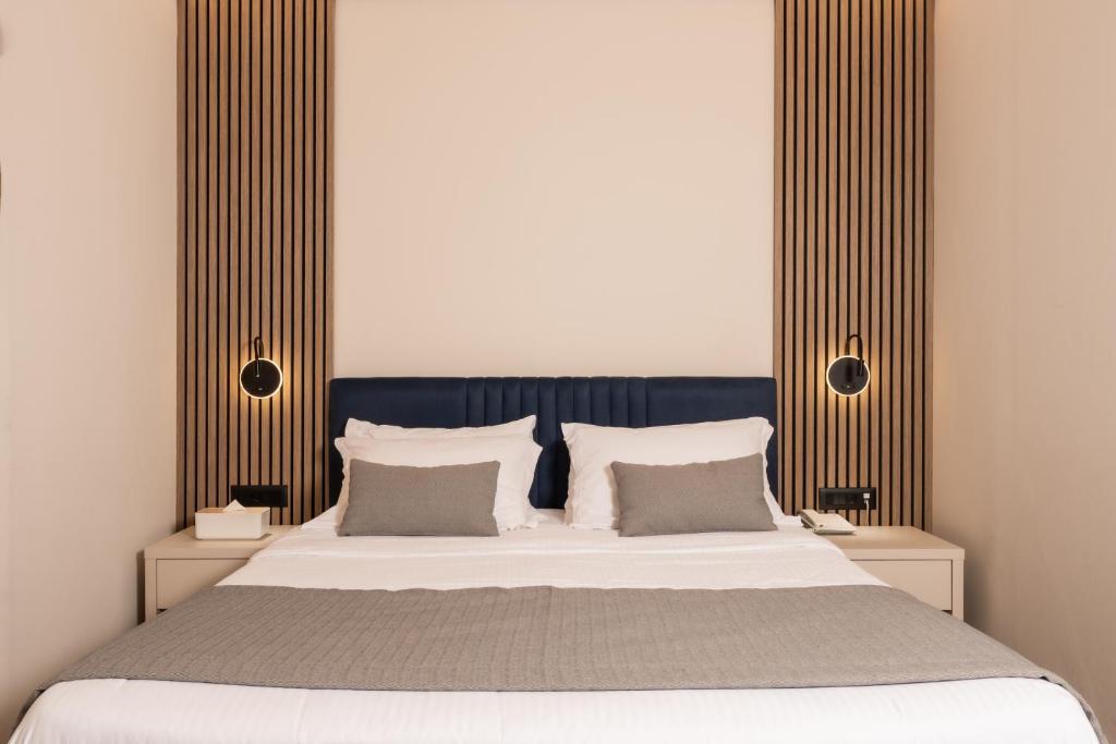 Postel nebo postele na pokoji v ubytování Palatino Hotel