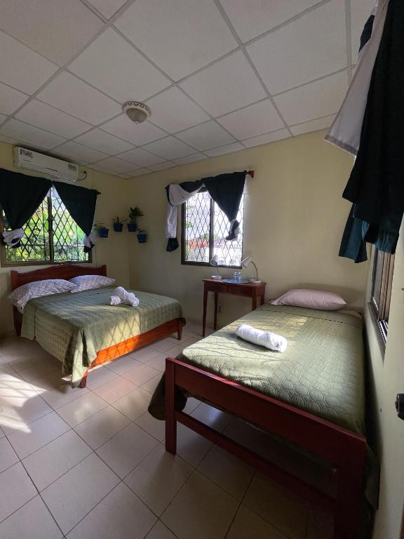 Voodi või voodid majutusasutuse Hostel Kimmell / Hostal Familiar La Casita De Los Kimmell toas