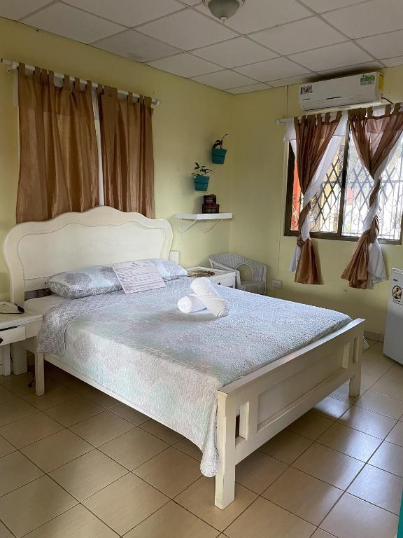 Voodi või voodid majutusasutuse Hostel Kimmell / Hostal Familiar La Casita De Los Kimmell toas