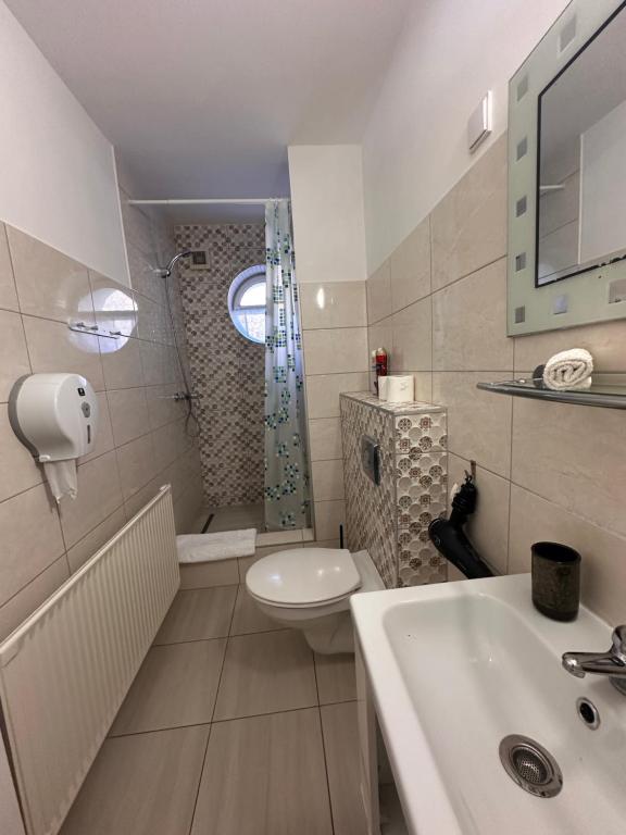 Łazienka w obiekcie Jager Guesthouse