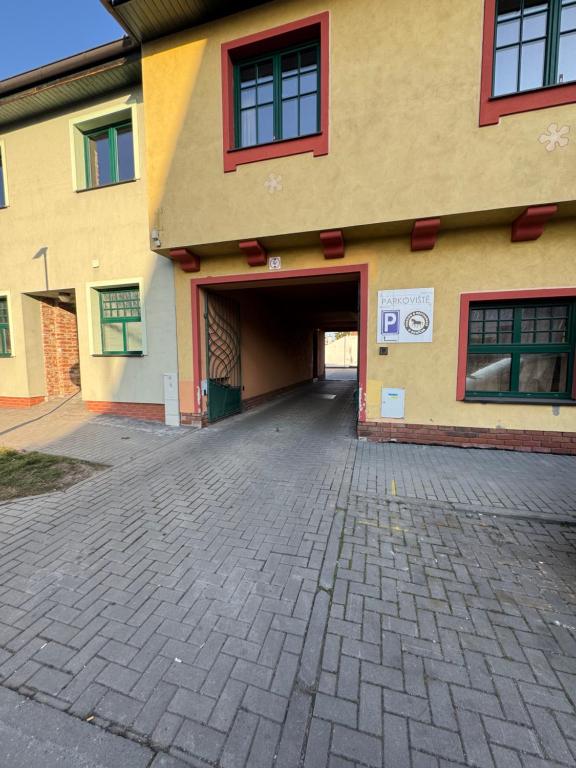 Budova, kde se penzion nachází