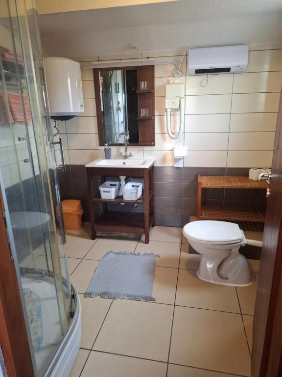 Kúpeľňa v ubytovaní Apartment Kristic 2