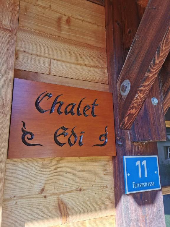 Certifikát, hodnocení, plakát nebo jiný dokument vystavený v ubytování Chalet Edi
