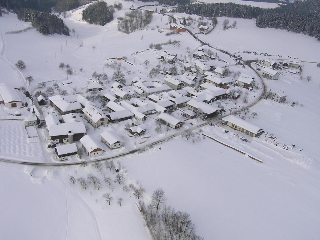 Ferienwohnung Hinterdorfer v zimě