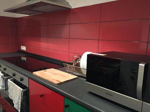 Kuchyň nebo kuchyňský kout v ubytování Midi 81 HOSTEL