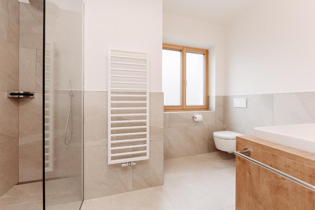 Kúpeľňa v ubytovaní Torgglbauer Apartment 1