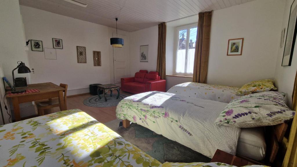 Postel nebo postele na pokoji v ubytování Maison 1902