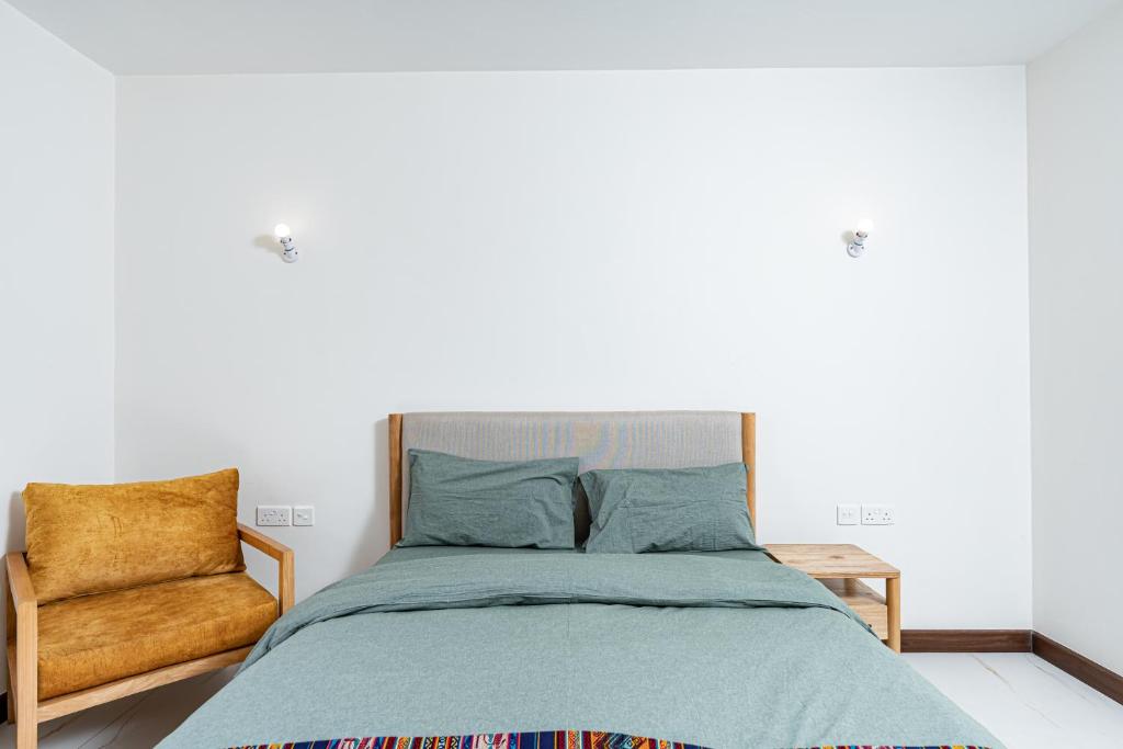 Postel nebo postele na pokoji v ubytování Silvermist Two & Three Bedrooms Wonderiss Homes Westland Living with close proximity to UN, Karura forest & Sarit Mall