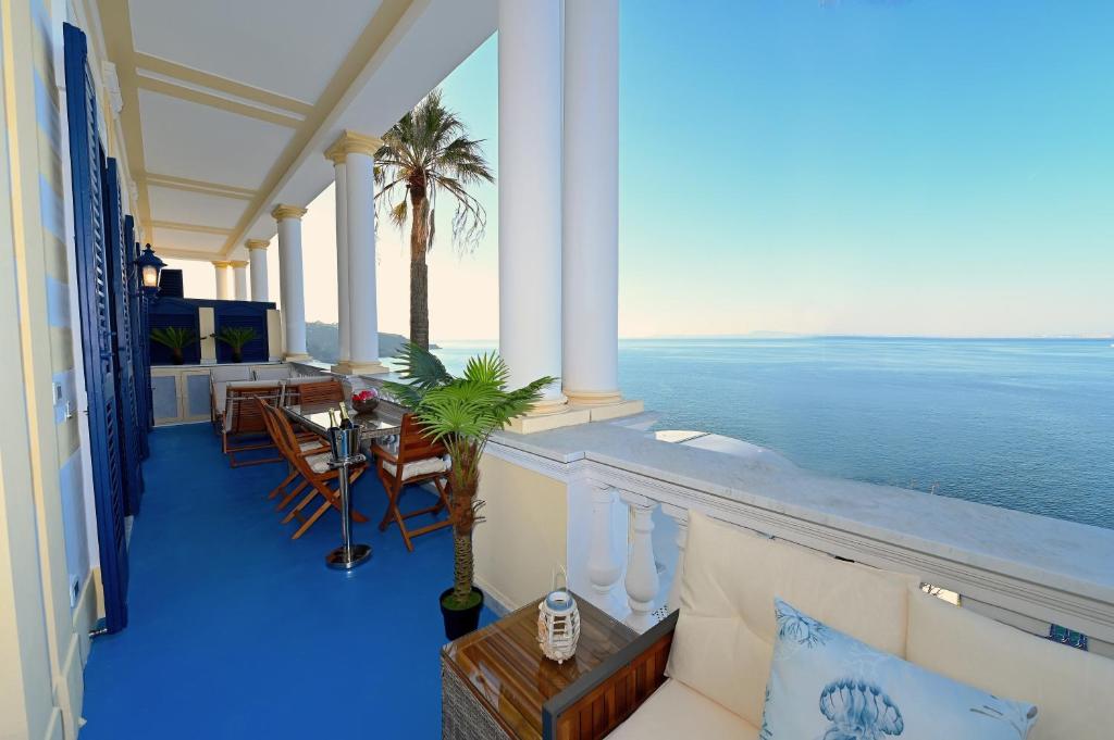 Nespecifikovaný výhled na moře nebo výhled na moře při pohledu z bed and breakfast