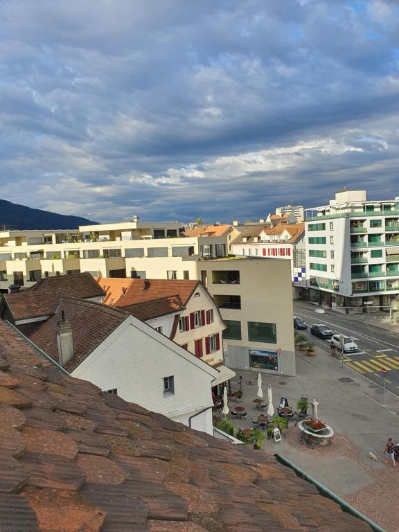 Nespecifikovaný výhled na hory nebo výhled na hory při pohledu z apartmánu