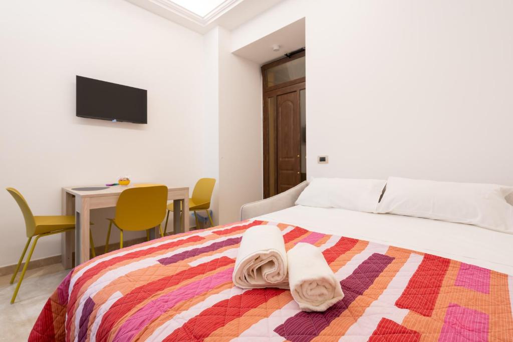 Postel nebo postele na pokoji v ubytování Casa Vossia