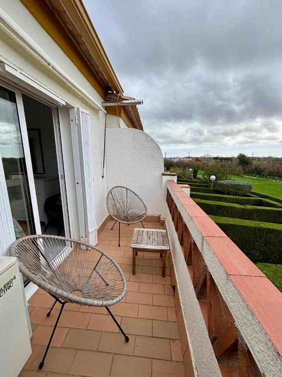 Balkón alebo terasa v ubytovaní Casas Plus Costa Brava