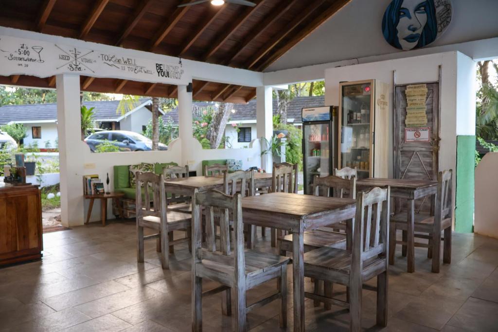 Restaurace v ubytování Vista Coiba Villas & Restaurant