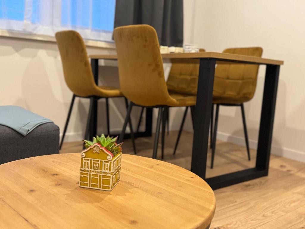 Posezení v ubytování Apartmán Michalovce so súkromným parkingom