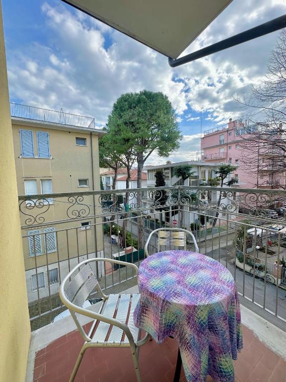 Balkón nebo terasa v ubytování Hotel Erika
