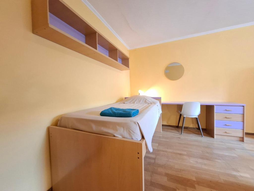 A bed or beds in a room at Casa Gaviota