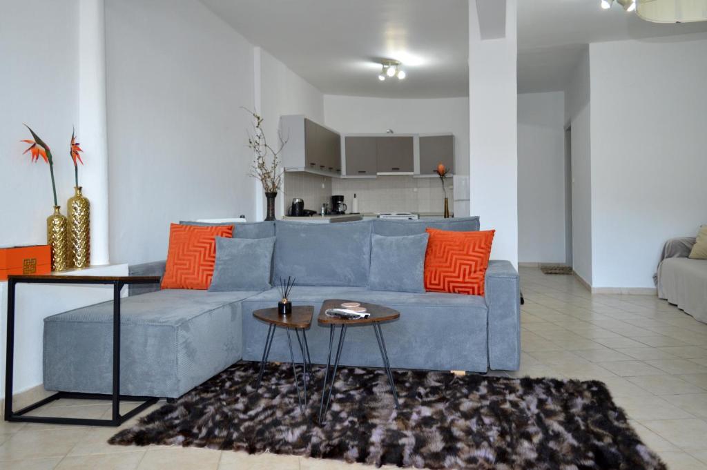 Posezení v ubytování Lake Point