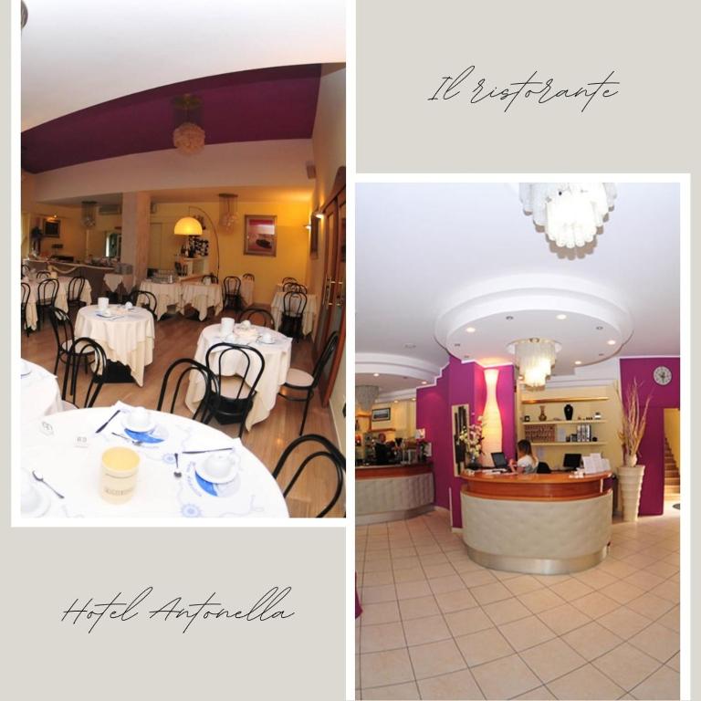 Restaurace v ubytování Hotel Antonella