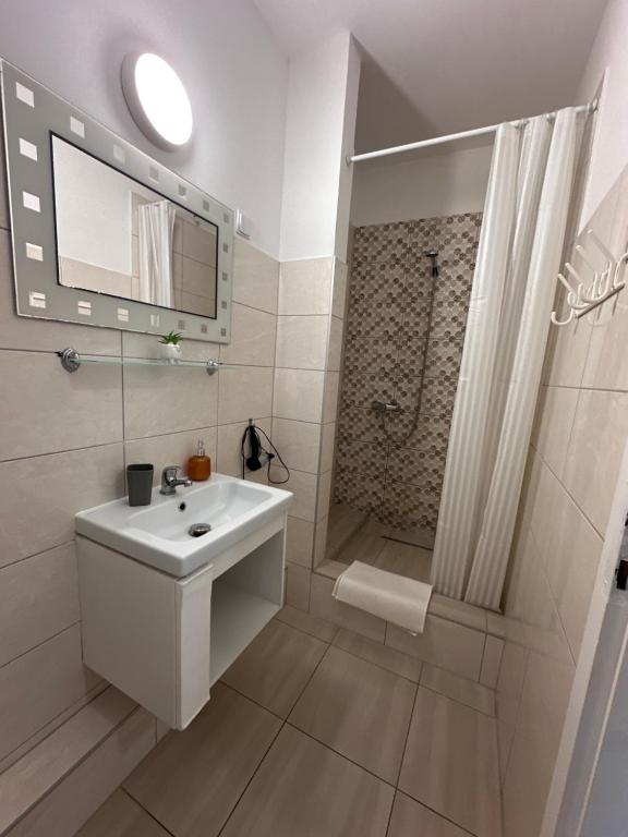 Łazienka w obiekcie Jager Guesthouse