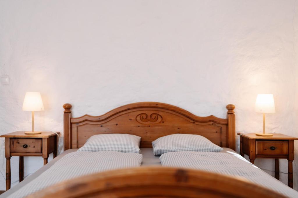 Postel nebo postele na pokoji v ubytování Gazdovský dvor B&B s Mini Wellness