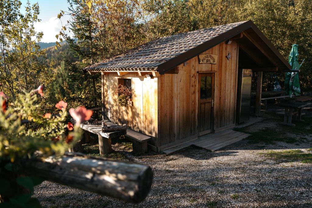 Zahrada ubytování Glamping Gril