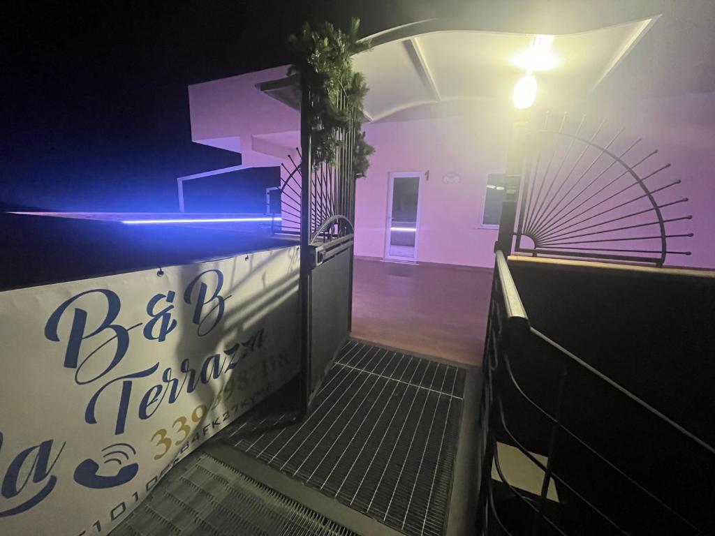 Posezení v ubytování B&B La Terrazza Polifrone