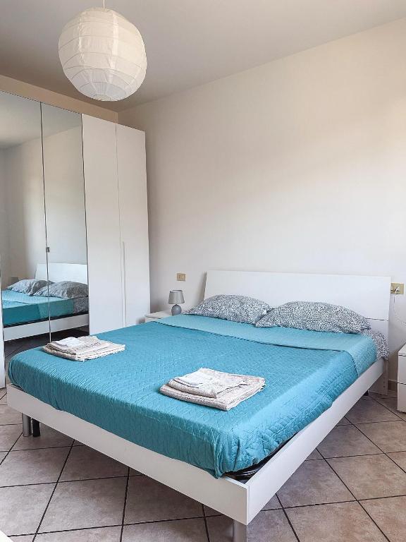 Postel nebo postele na pokoji v ubytování Dullos' House