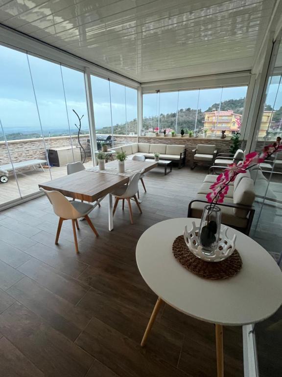 Balkón nebo terasa v ubytování B&B La Terrazza Polifrone