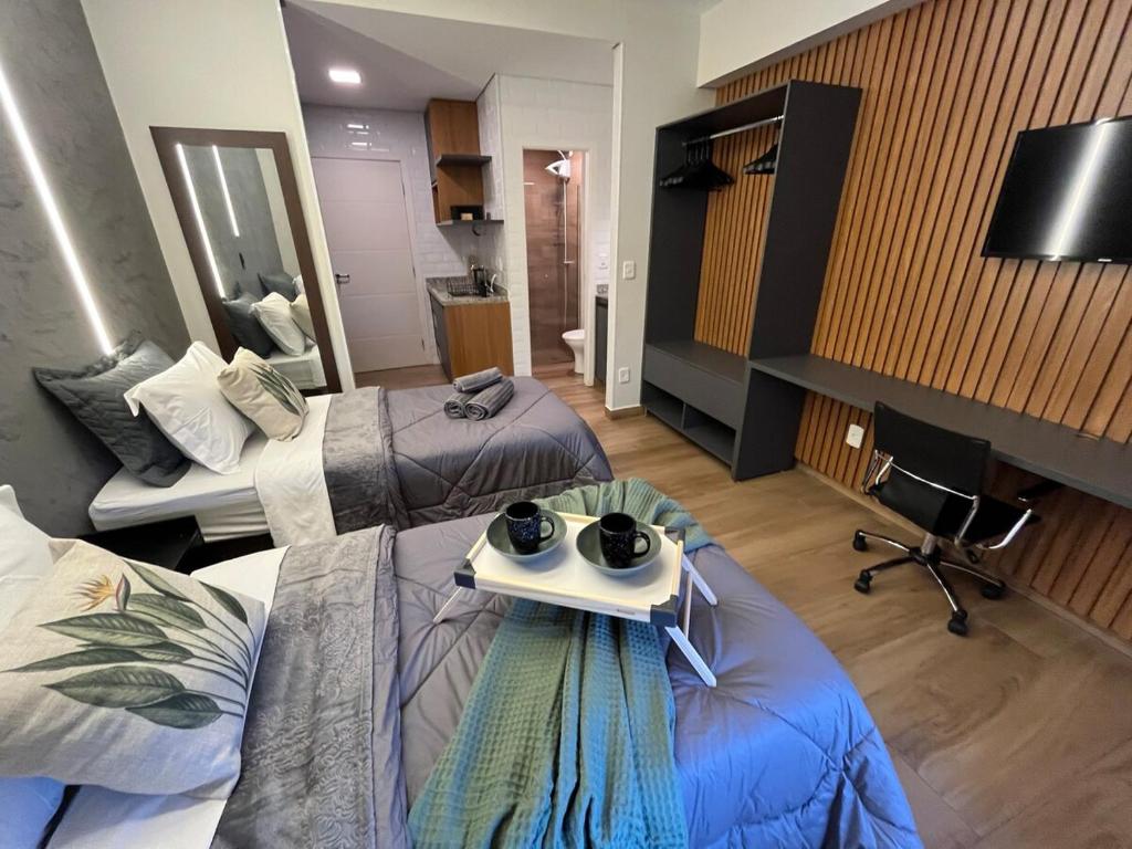 Et tv og/eller underholdning på 12 Apartamento Estiloso!