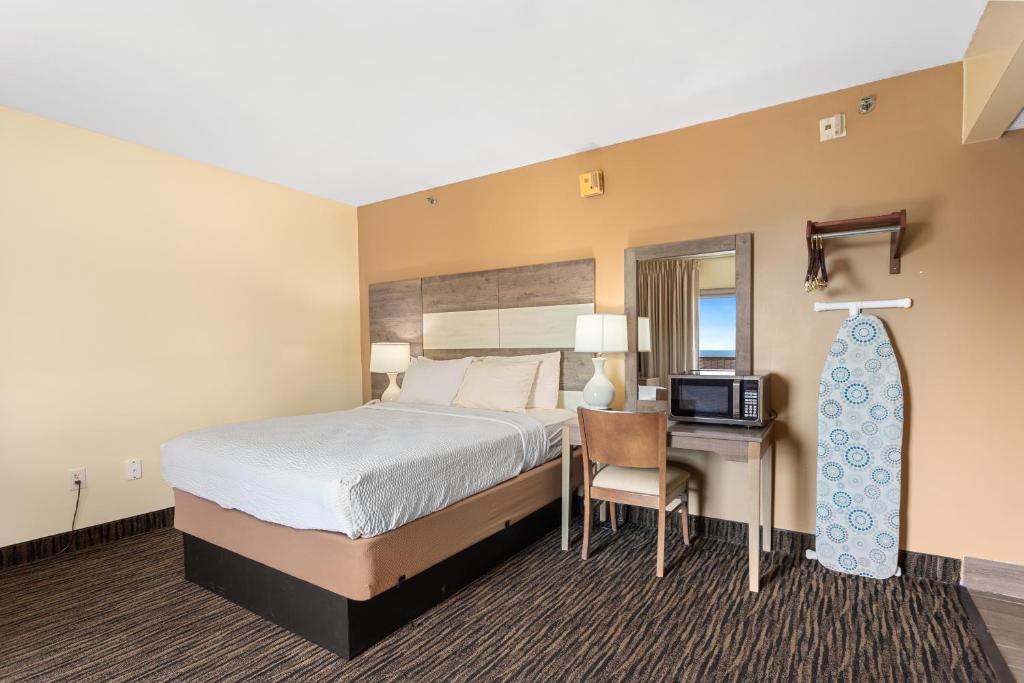 Americana Motor Inn on Boardwalk - Deluxe Kamer Met Queensize Bed