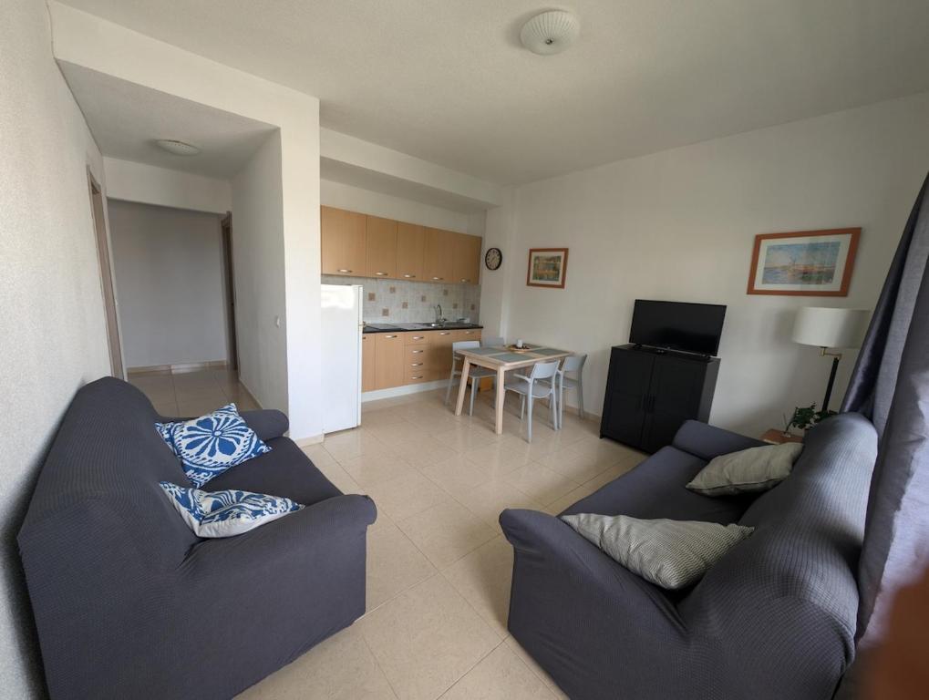Køkken eller tekøkken på Apartamento en Torremolinos, Los Alamos