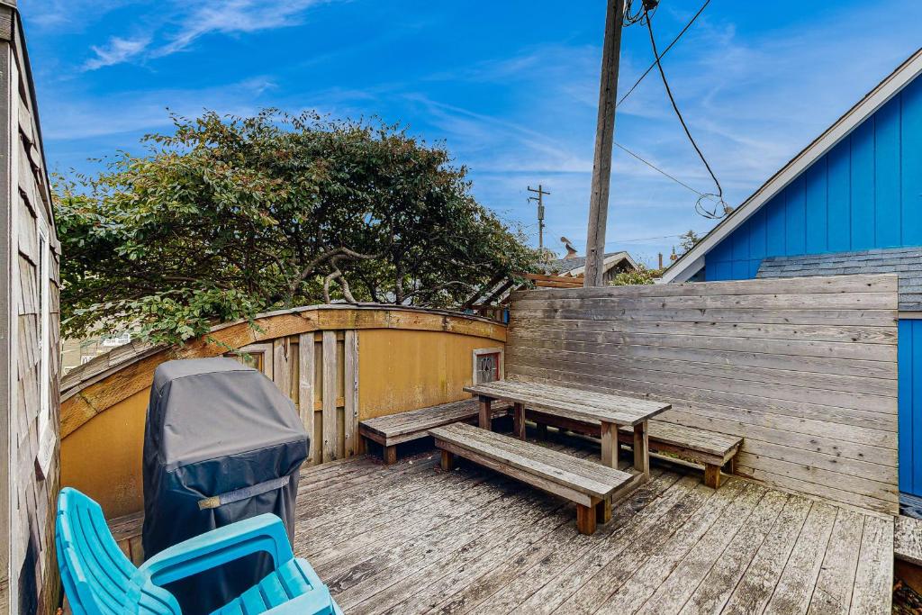 Balcone o terrazza di A-Frame Hideaway