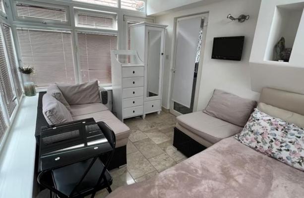 Χώρος καθιστικού στο Southgate Home Stay