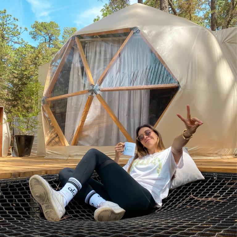 Hosté ubytování Luahara Glamping Tapalpa - Domo Natural Experience